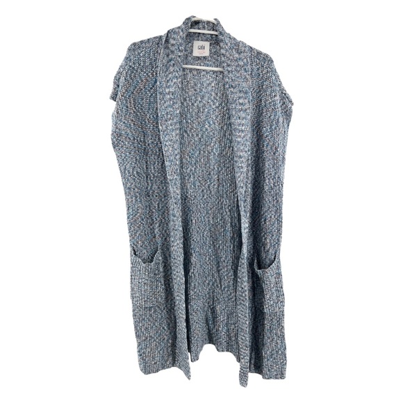 CAbi Sweaters - Cabi Love Carol sleeveless open front cardigan duster M fall festival winter